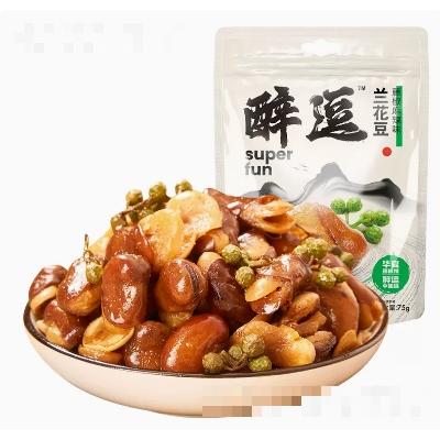 蘇太太醉逗蠶豆蘭花豆休閑零食下酒菜75g