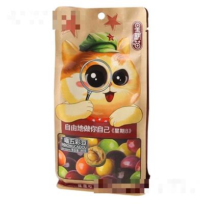 星期八五彩豆休閑炒貨零食