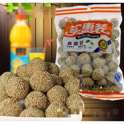 迪寶實惠裝麻圓豆休閑炒貨零食