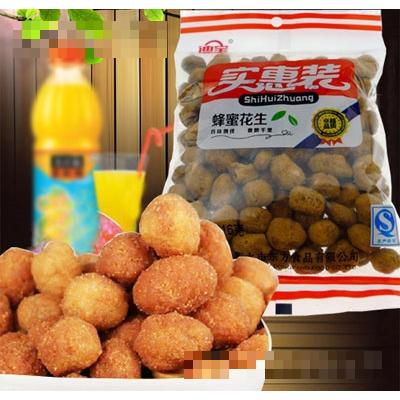 迪寶實惠裝蜂蜜花生休閑炒貨零食