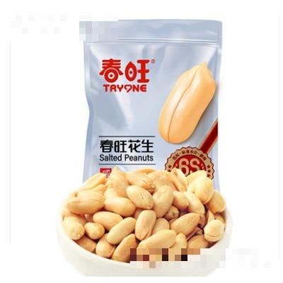 春旺袋裝花生1000g咸味鹽焗花生米下酒菜