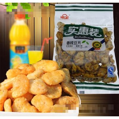 迪寶實惠裝香辣豆片休閑炒貨零食