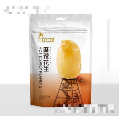 120克紅仁館麻辣花生