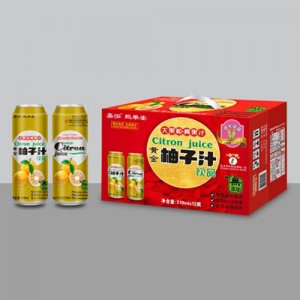 嘉泓柚子汁310ml罐裝