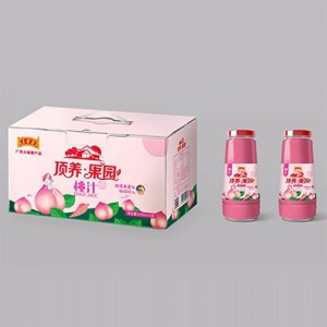 王老吉頂養果園桃汁418ml8瓶裝