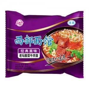 華祥西部面館老壇酸菜牛肉面105g