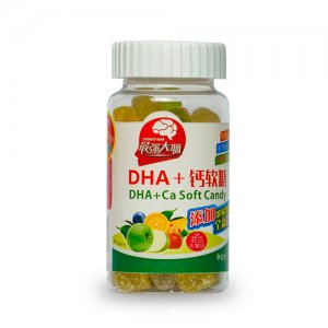 最強(qiáng)大腦DHA+鈣軟糖混合水果味130g