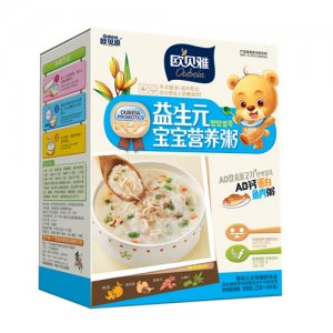歐貝雅AD鈣蛋白魚肉寶寶營養(yǎng)粥308g