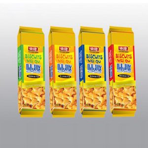 業康味趣餅干黃色裝